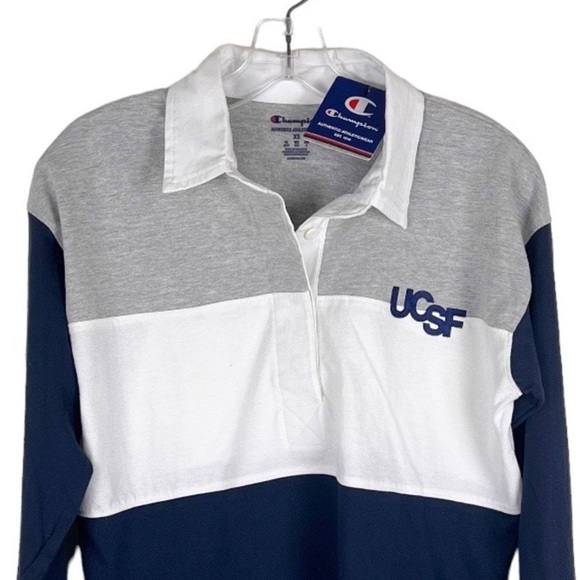 UCSF Rugby Cropped Long Sleeve Shirt Size XS - Picture 8 of 8
